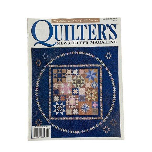 Quilter's Newsletter Magazine Vintage 1997 Lot of 4 - Picture 2 of 5